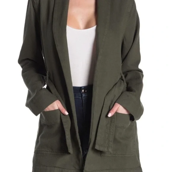 Good American - The Wrap Belted Jacket size 0 - Picture 2 of 4